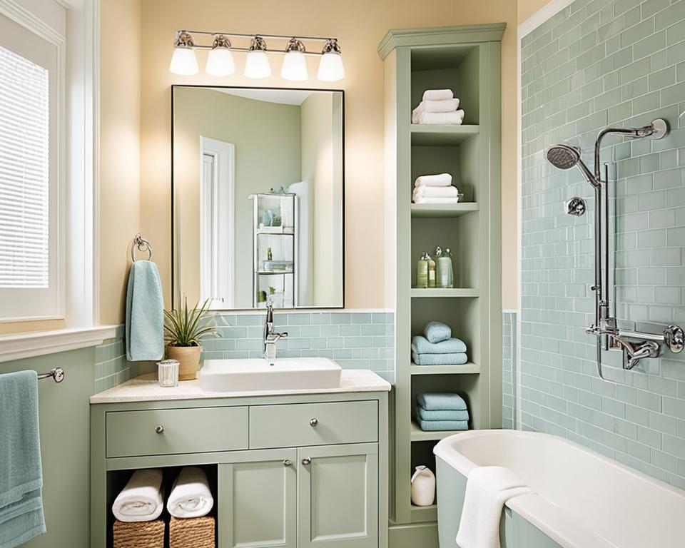 Corner Sink Bathroom Storage Solutions