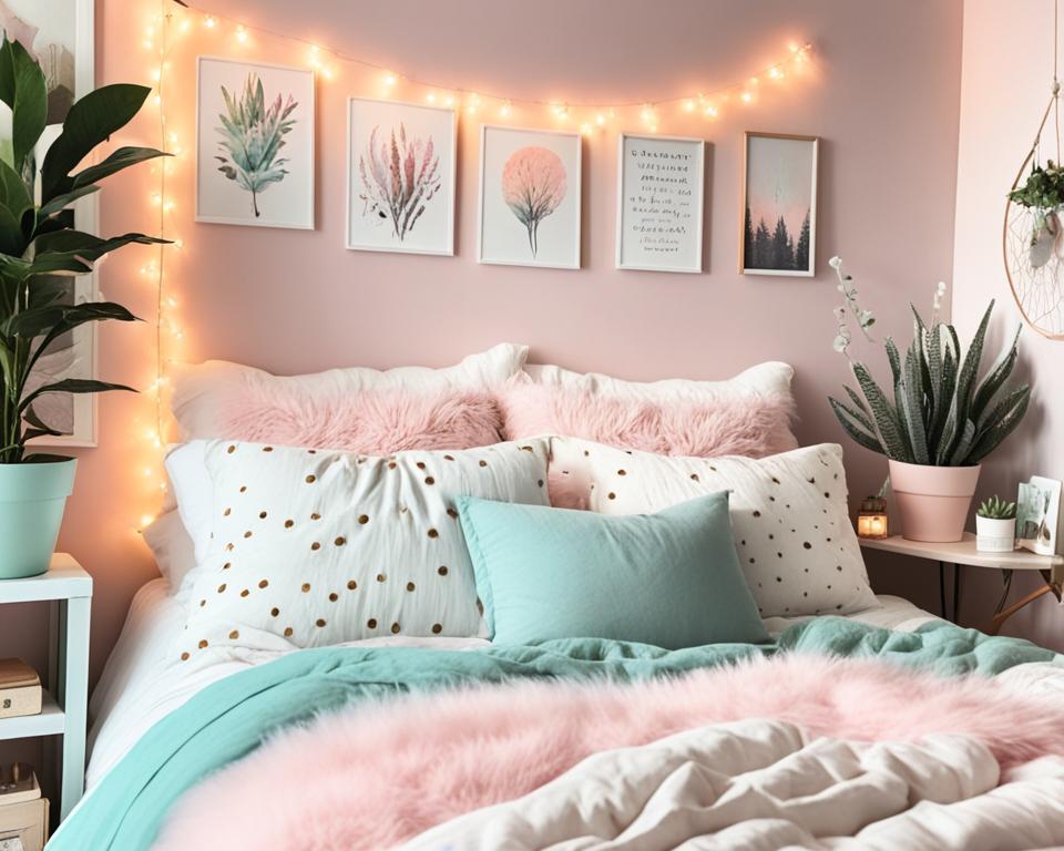 Pastel bedroom decor ideas