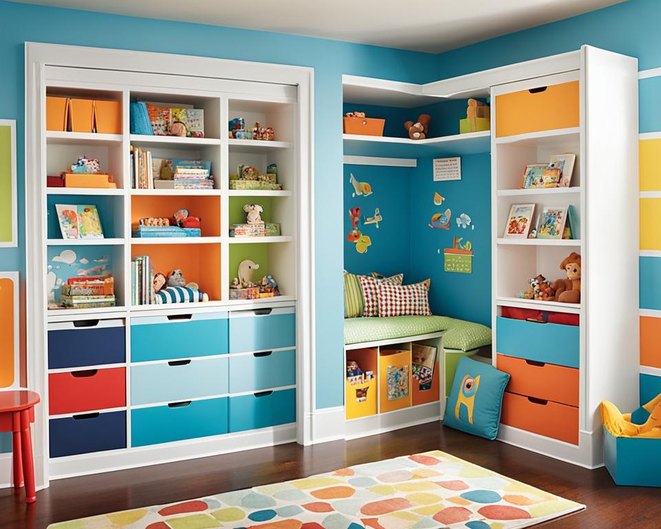 closet organization for kids