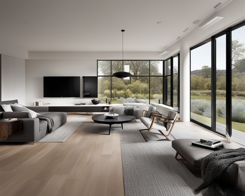 contemporary living areas