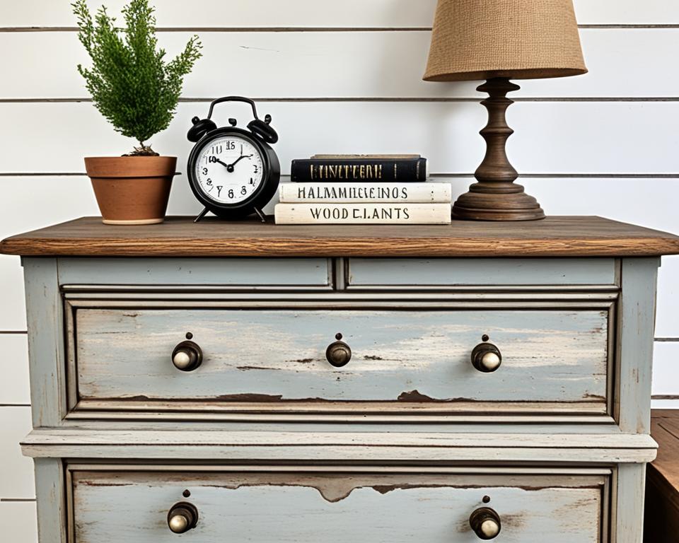 distressed wood furniture