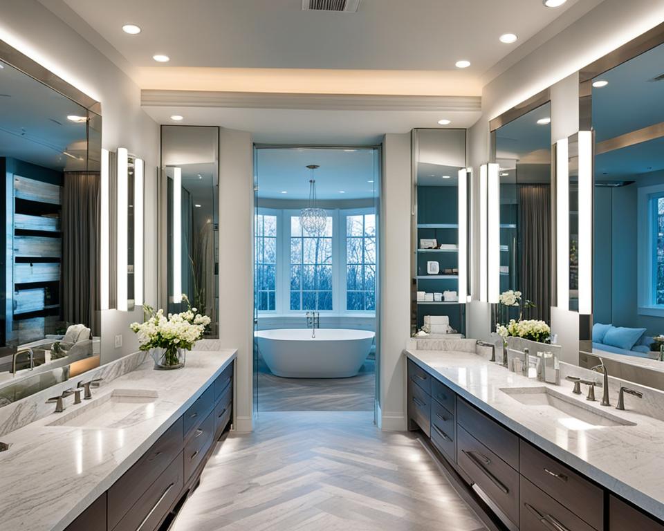 double vanity bathroom lighting