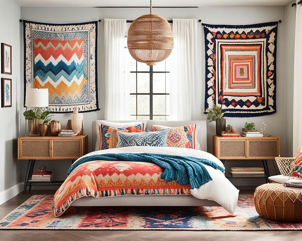 eclectic bedroom designs