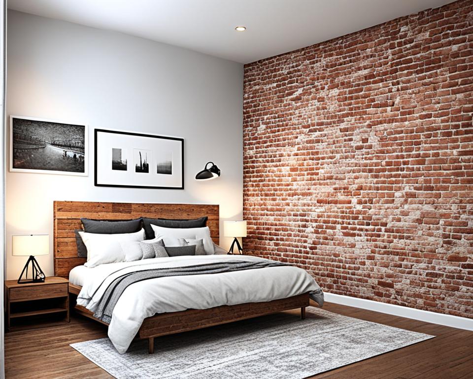 exposed brick walls