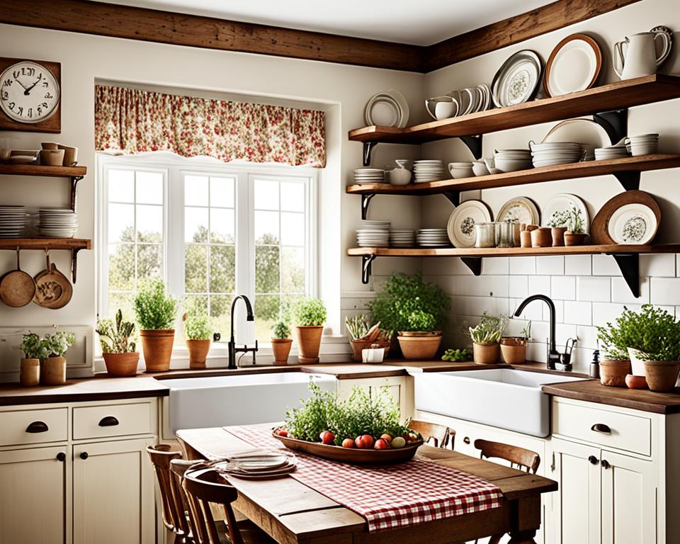 farmhouse style kitchen