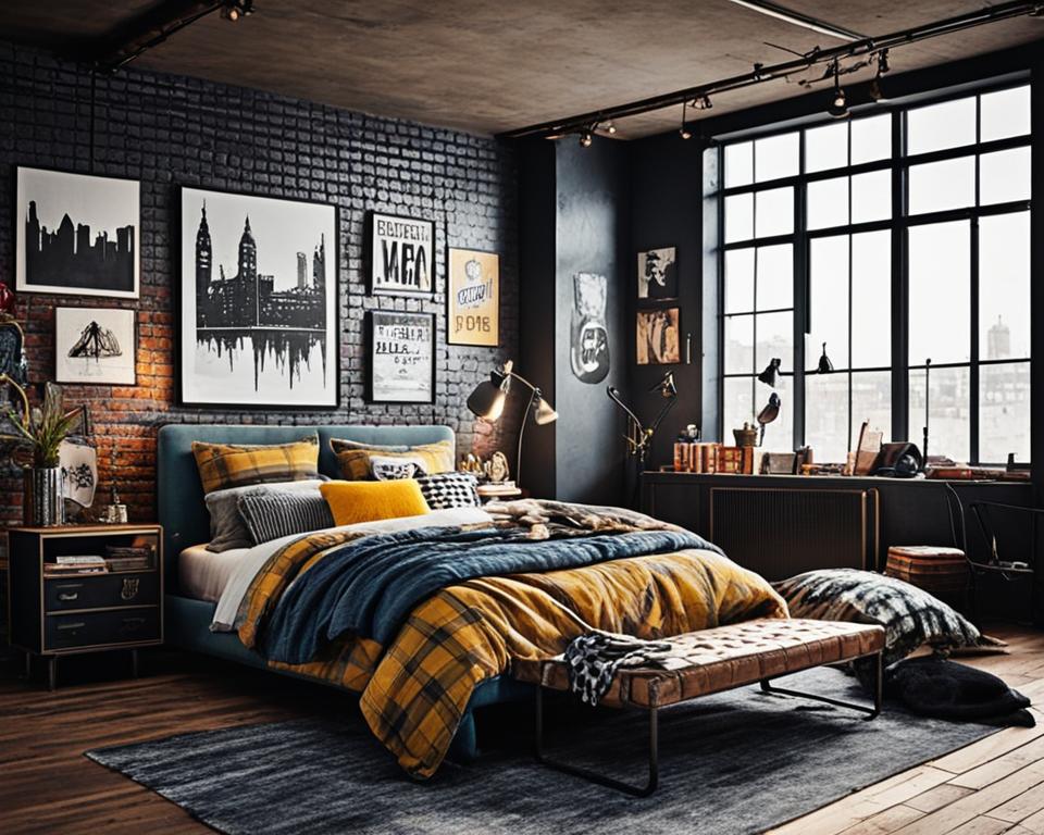 grunge bedroom decor