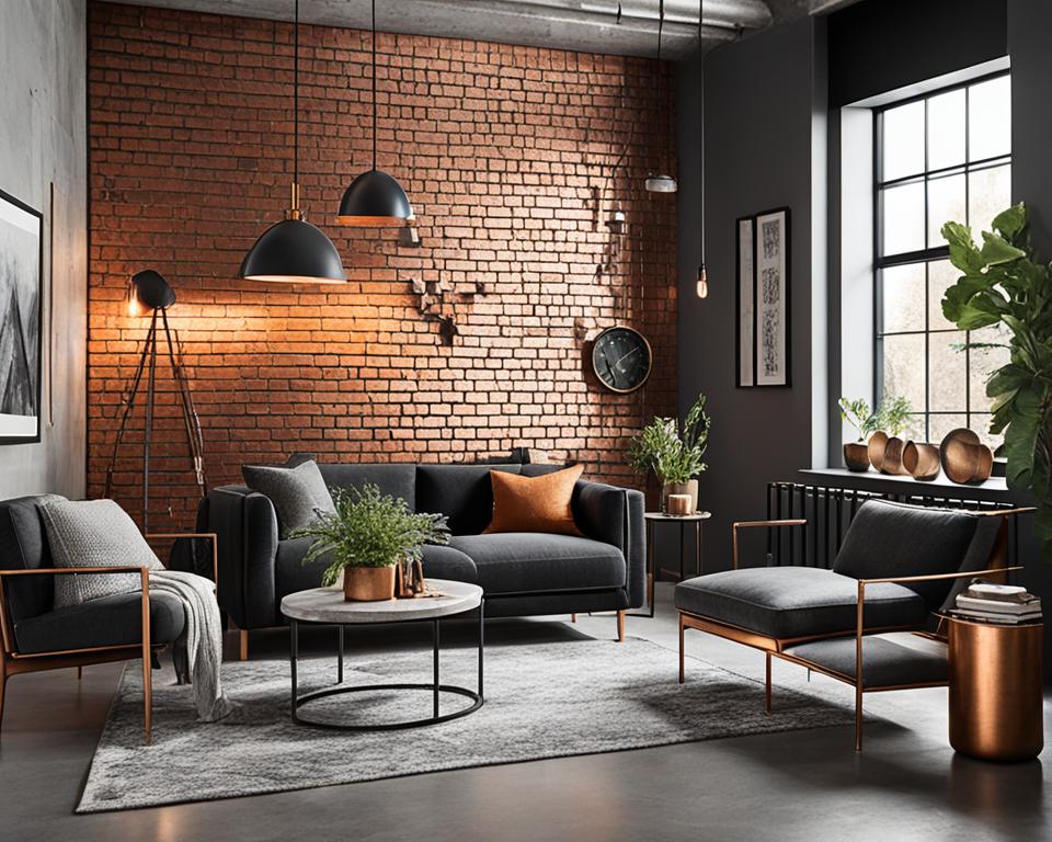 industrial chic color palette