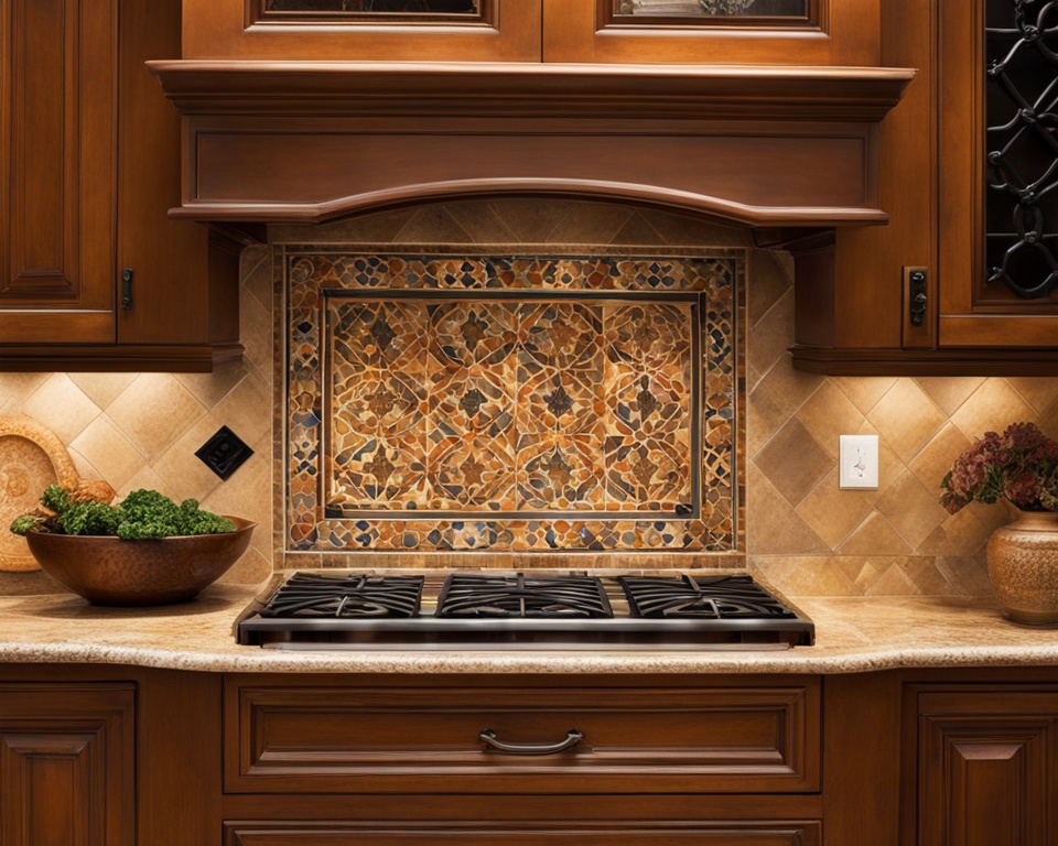 mediterranean tile backsplash