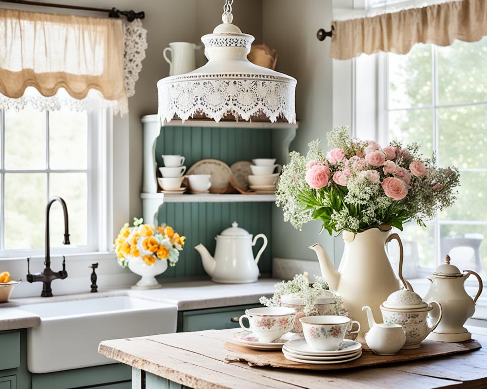 shabby chic kitchen