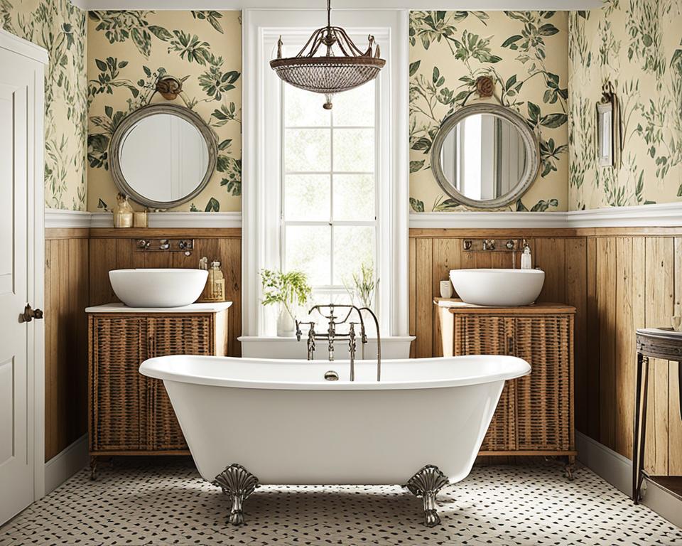 vintage bathroom design